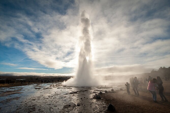 Golden Circle, Farm & Sky Lagoon Admission Small Group Tour - Sky Lagoon: 2 hours of geothermal recovery, with two ticket styles