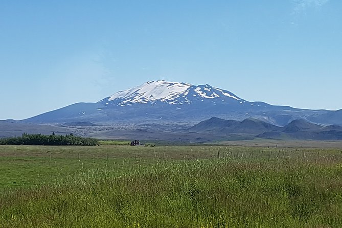 Golden Circle Private Day Tour - up to 9 passengers - Kerið Crater (optional): red volcanic cone and a quick stretch