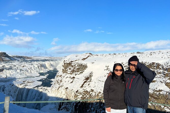 Golden Circle : Private Guided Day Tour + Blue Lagoon(Optional) - Stop 3, Gullfoss waterfall and why the mist can steal the show