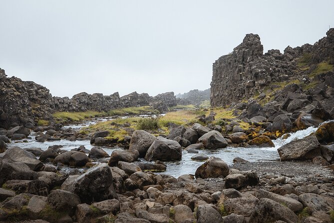 Golden Circle | Private Tour | PRO Photo Package - Kerið crater: the return stop with volcanic color contrast
