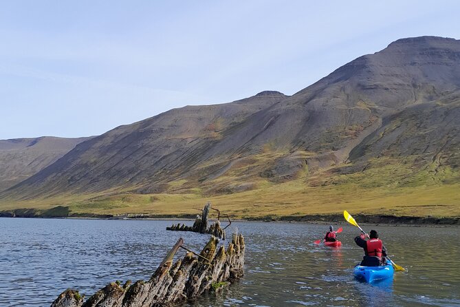 Guided kayak tour in Siglufjörður / Siglufjordur. - Drysuit and safety kit: what you’re really paying for