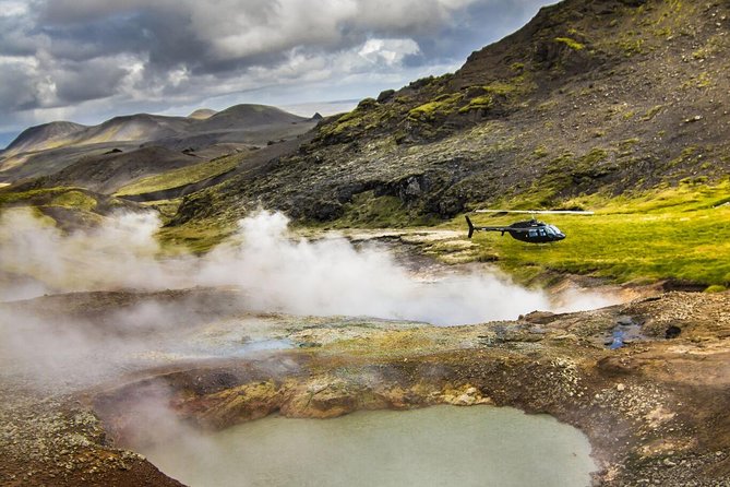 Helicopter Flight Over Geothermal Landscapes from Reykjavik - The Hveragerði Stop: A Quick Ground-Level Dose Of Geothermal Reality