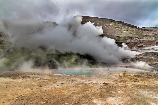 Helicopter Flight Over Geothermal Landscapes from Reykjavik - Why You Overfly Reykjavik Before The Geology Takes Over