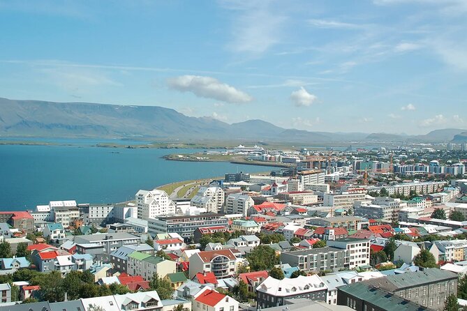 Helicopter tour from Reykjavik: Hengill Area with at site landing - Bláfjöll: the high ground before you look back at Reykjavik