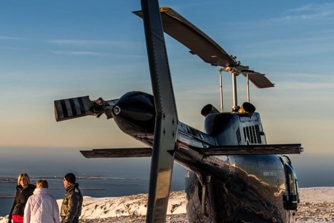 Helicopter Tour with Mountain Summit Landing from Reykjavik - Entering The Reykjavik Flight Game At Nordurflug’s Base