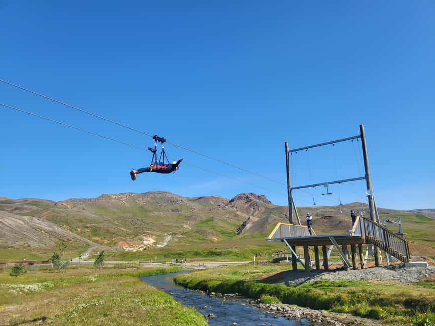 Hveragerdi: Mega Zipline Experience - Weather and safety reality check
