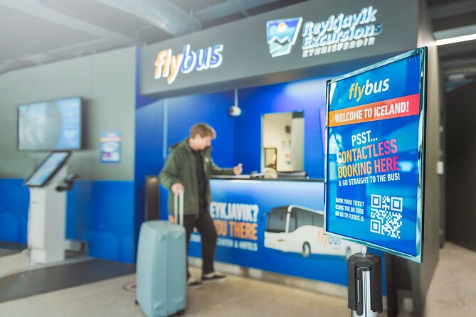 Iceland Airport Transfer from Reykjavík Hotels to KEF Airport - Arrival at Keflavík: what happens at the airport end