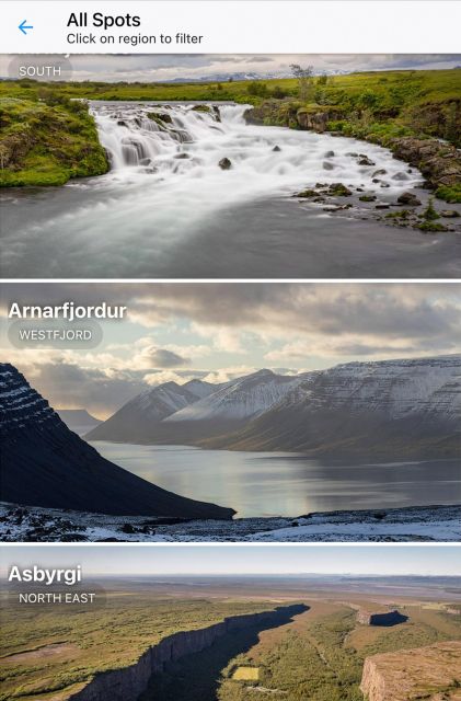 Iceland: Audioguide, Interactive map 200 spots ++ - Key highlights at a glance