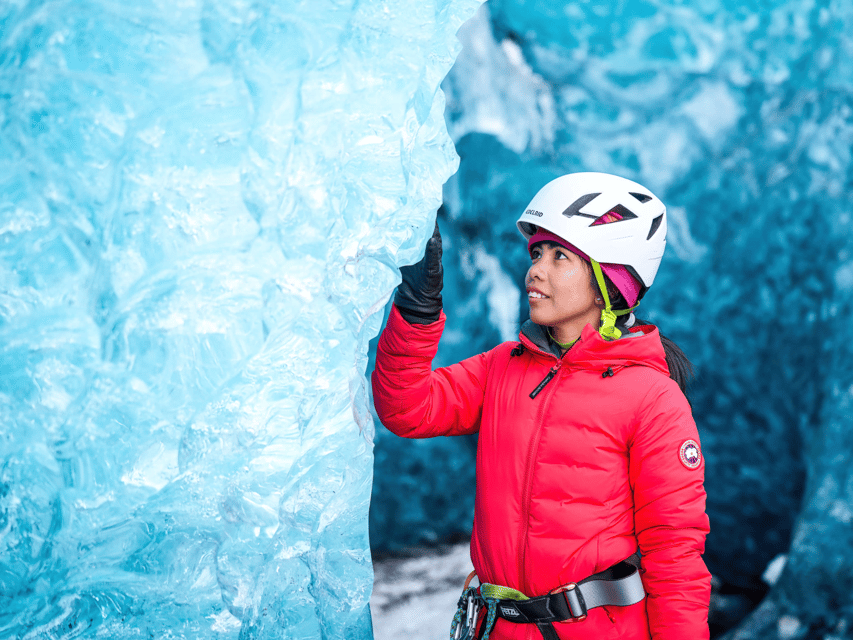 Iceland: Glacier Zip Line Tour with Hike or Ice Cave Visit - Winter Crystal Ice Cave Visit: Blue Light in a Moving World