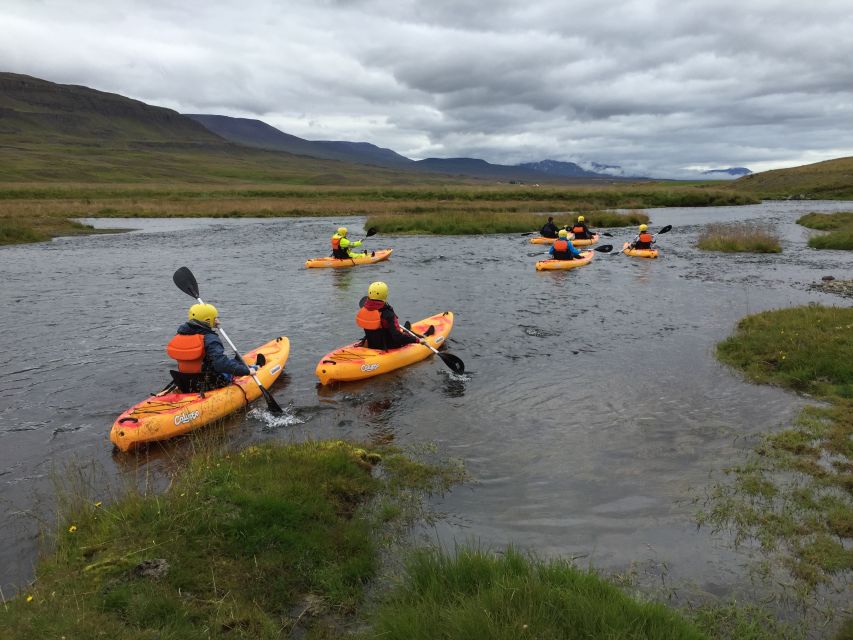 Icelandic Kayak Trip - The instruction block: paddling and river safety basics
