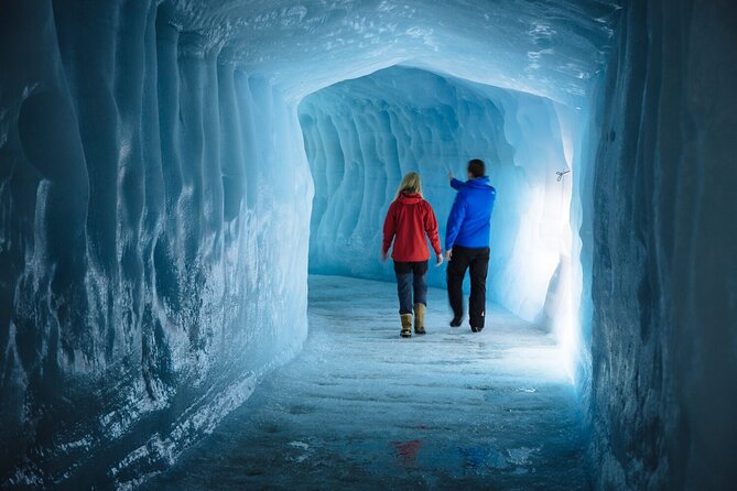 Into the Glacier Combo: Snowmobiling + Langjökull Ice Cave - The Ice Tunnel Hour Inside Langjökull