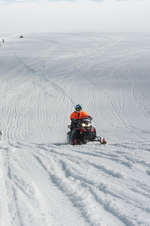 Into the Glacier: Snowmobile + Langjökull Ice Tunnel Combo - Quick hits