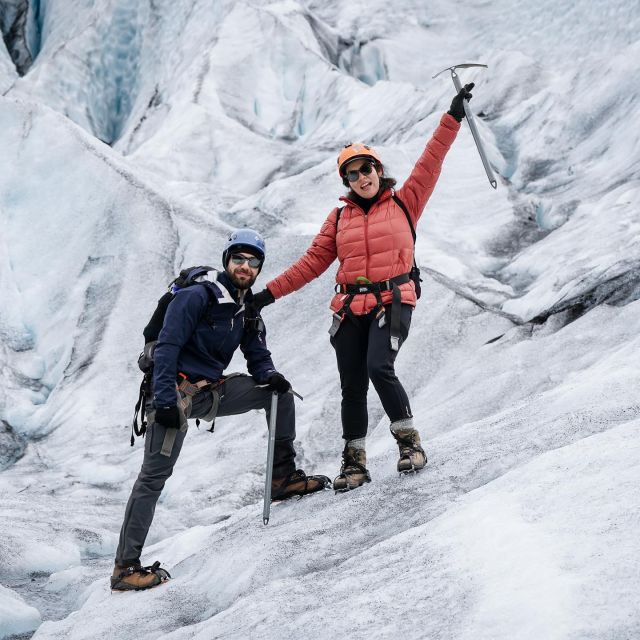 Jökulsárlón: Glacier Hike, Ice Cave, and Photoshoot Package - The Glacier Hike: 5.4 km, Easy Most of the Way, Work Toward the End
