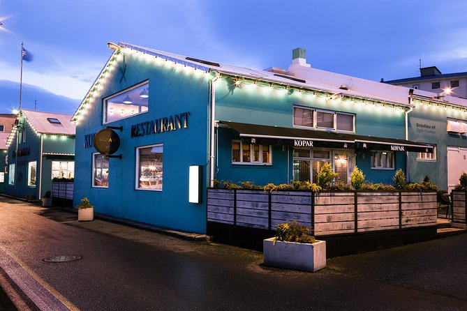 Kopar Fine Dining Dinner and Northern Lights Cruise from Reykjavik - Step 1: The Kopar dinner, what you actually get and why it matters