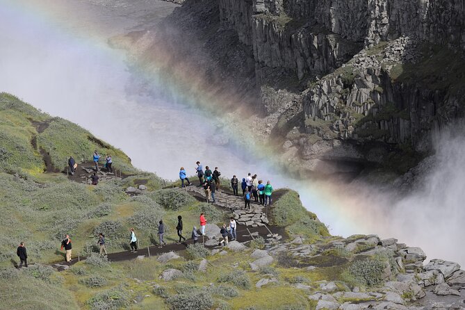 Lake Myvatn, Dettifoss and Goddafoss Waterfalls Day Tour from Akureyri - Godafoss: quick hit, big payoff