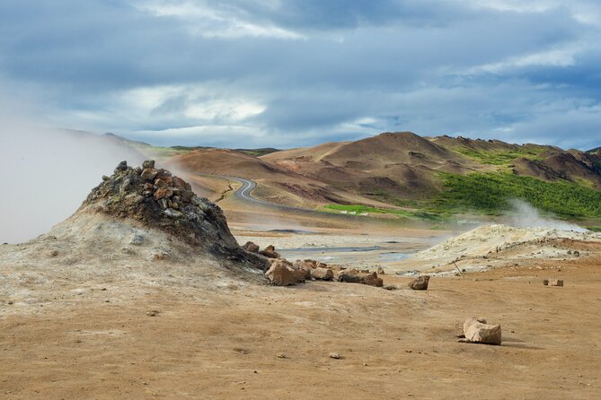 Lake Myvatn, Hot-Springs & Godafoss Waterfall Tour from Akureyri - Stop 4, Námaskarð (Hverir): boiling mud pots and sulphur steam