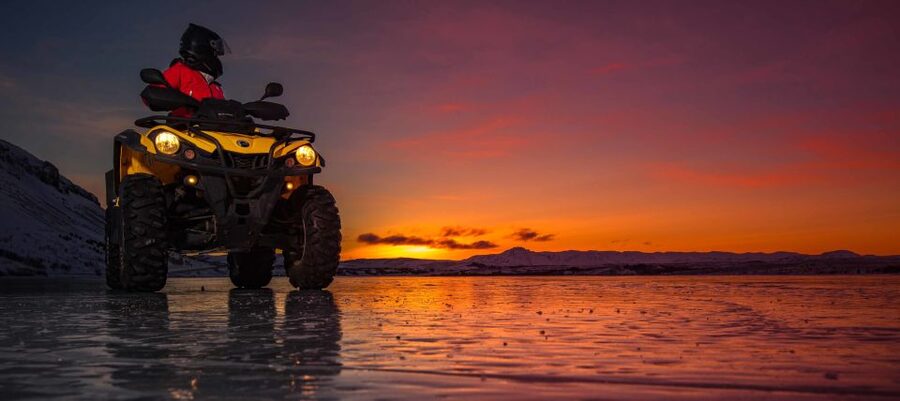 Midnight Sun ATV Tour - The guided quad route around Hólmsheiði