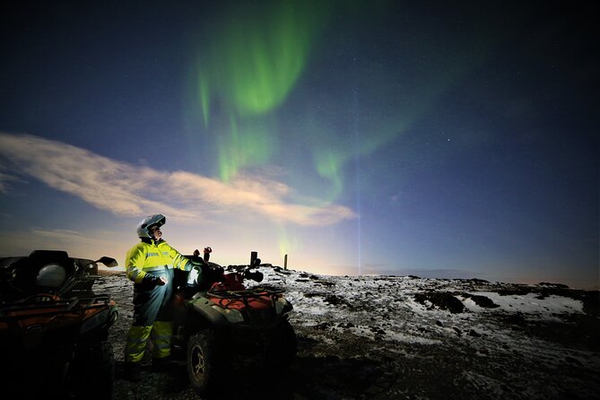 Northern Lights ATV Quad Adventure from Reykjavik - What the night feels like if the aurora is late (or clouds win)