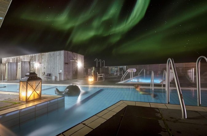Northern Lights & Geothermal Baths Adventure - Pools, the Gufan steam cabins, and the optional cold lake dip