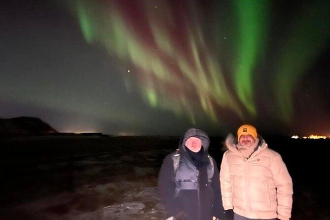 Northern Lights Private Guided Tour With Professional Photos - When you arrive: viewing in the dark Arctic sky, with guided context