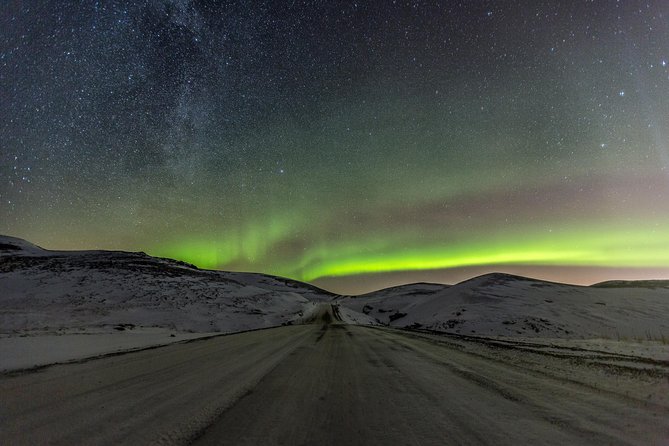 Northern Lights Tour from Reykjavik in a Super Jeep - Stop 1, leaving the city glow: the ride out in the dark