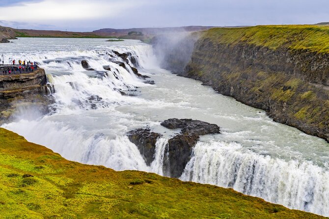 Private Bespoke Golden Circle Tour - Stop 3: Gullfoss waterfall in a 64-meter canyon and the Sólveig effect