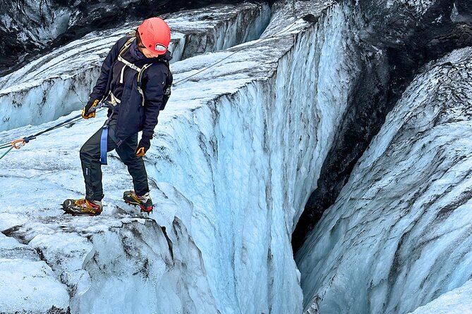 Private Extreme Encounter w/ ropes on Sólheimajökull Glacier - Sólheimajökull ropes tour, built for real technique