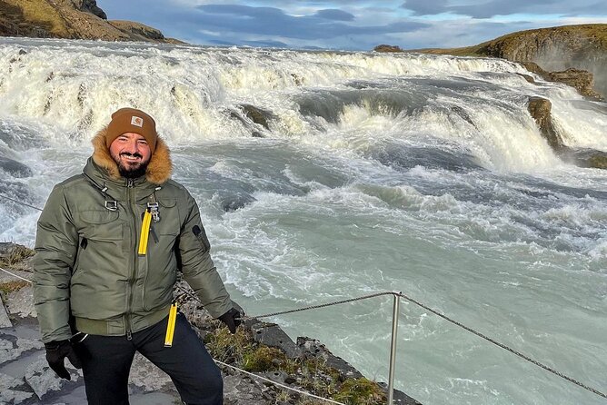 Private Golden Circle tour in a premium class car. - Efstidalur II farm stop for real Iceland food breaks (ticket included)