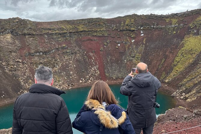 Private Guided Tour Golden Circle & Friðheimar Greenhouse Iceland - Gullfoss Golden Falls: the Hvítá River drop into a 32 meter crevice