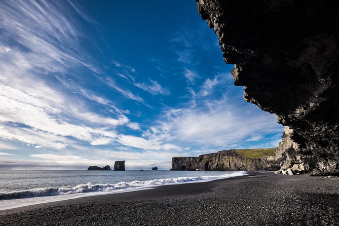 Private Jeep Tour - Glacier Lagoon and Diamond Beach - Vík í Mýrdal Church and the coast vibe: black sand without the heavy lifting