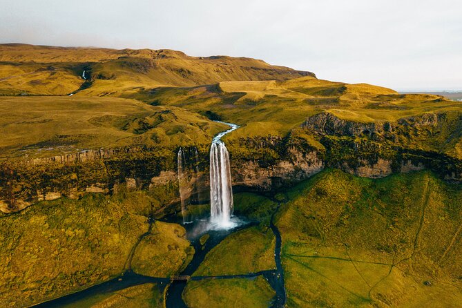 Private South Coast Fire and Ice: Glacier viewpoint & Lava Show - How the 11-hour South Coast day runs from Reykjavik