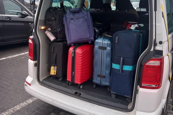 Private Transfer from Keflavik Airport to Reykjavik/surrounding - The Ride Experience in a VW Caravella or Mercedes Electric Van