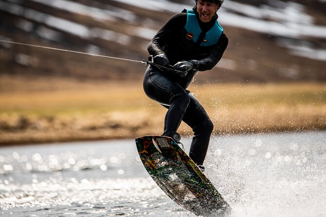 Private wakeboarding or waterskiing trip in Westfjords - First Runs: Learning to Ride Under the Fjords