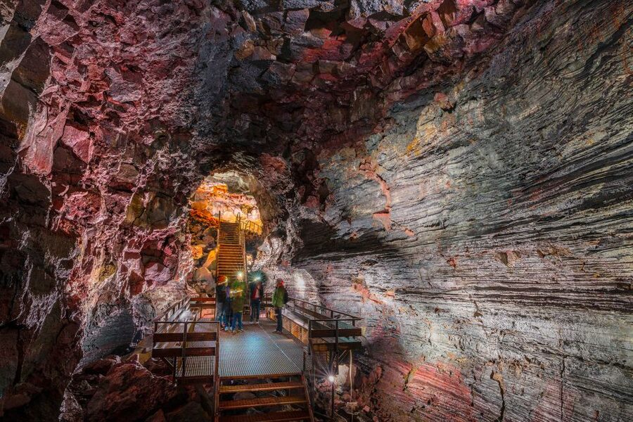Raufarhólshellir Lava Tunnel: Underground Expedition - Guide Styles Matter: Alex, Dmitri, Elisa, and More