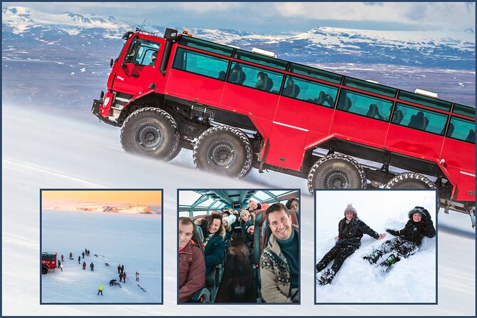 Red Glacier Monster Truck on Langjokull Glacier from Gulfoss - Price and value: what you pay for, and what you get