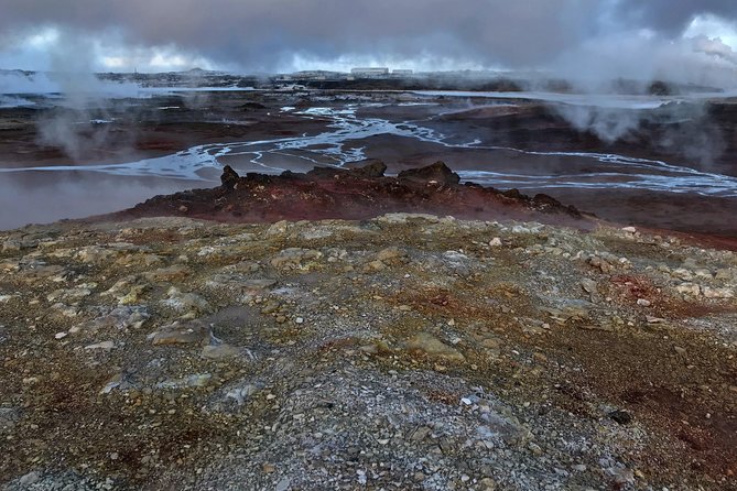 Reykjanes Peninsula & Blue Lagoon (Premium Admission Included) - Seltún geothermal area: mud pools, steam, and sulphur colors