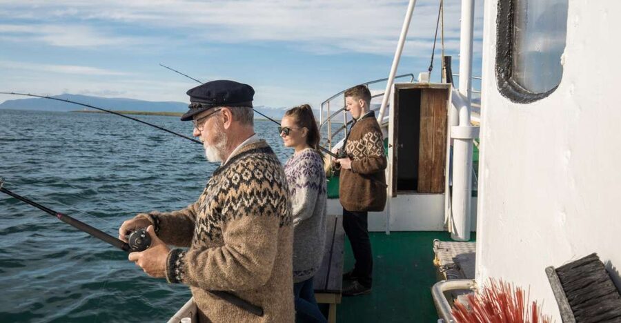Reykjavik: 3-Hour Sea Angling Gourmet Experience Tour - Fishing Faxaflói: cod, haddock, mackerel, and catfish hookups