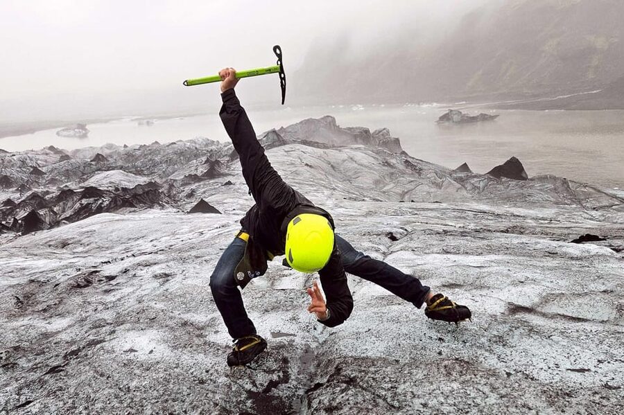 Reykjavik: Glacier Hike, Waterfalls and Black Sand Beach - Your full South Coast day, starting with a convenient minibus run