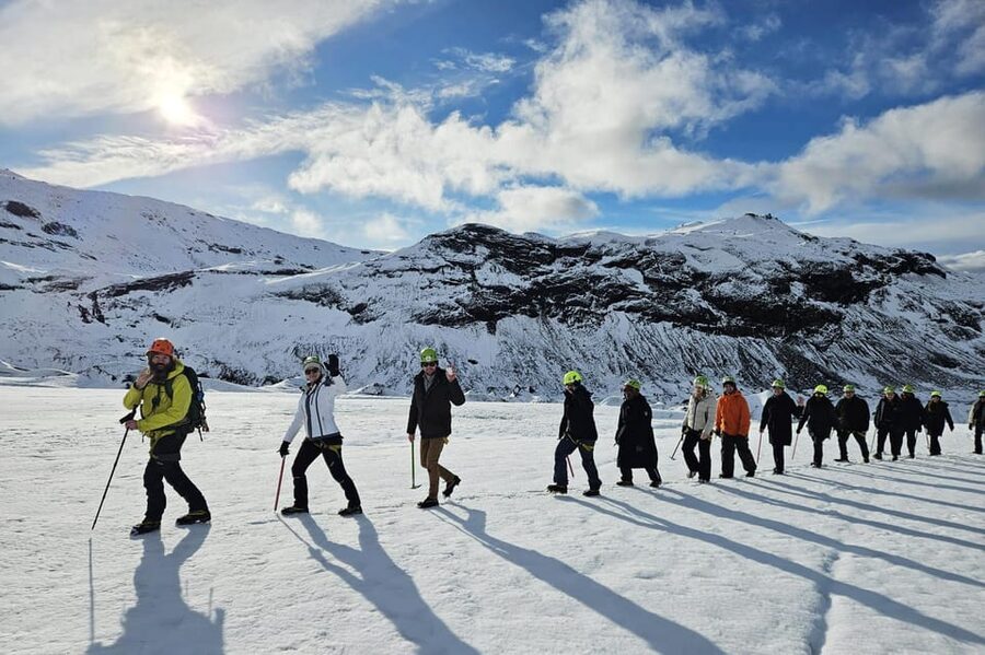 Reykjavik: Glacier Hike, Waterfalls and Black Sand Beach - Reynisfjara black-sand beach: dramatic but can be crowded