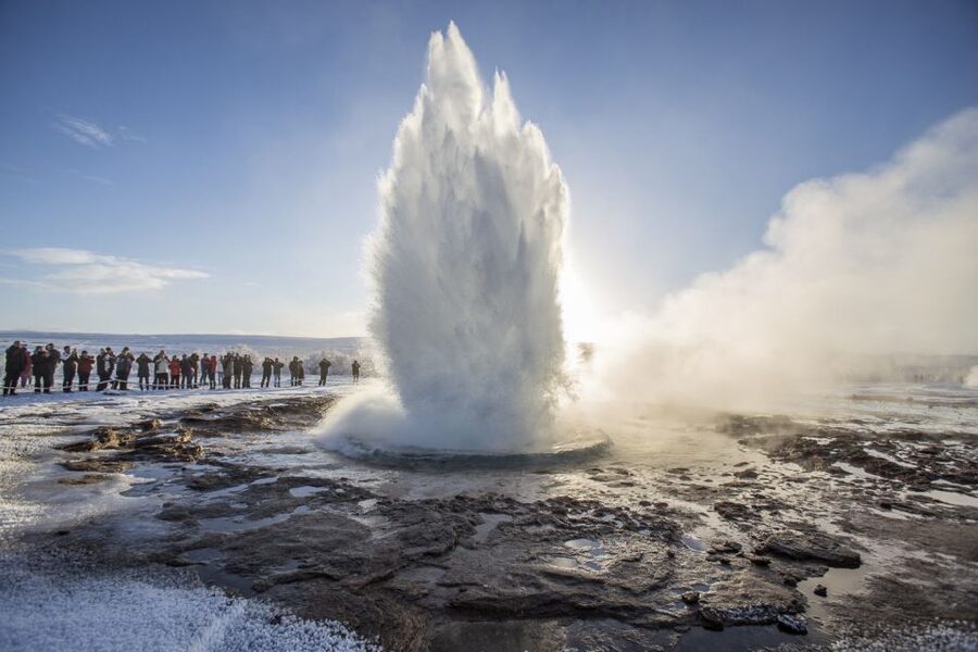 Reykjavík: Golden Circle, Bruarfoss, and Kerid Crater Tour - Brúarfoss: sapphire-blue falls with a short walk and included fees