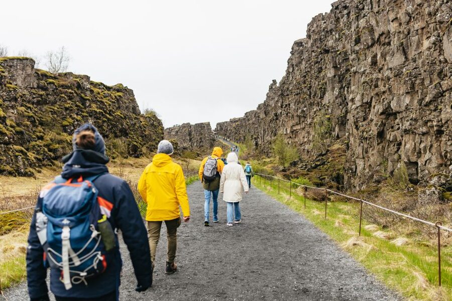 Reykjavik: Golden Circle, Crater & Blue Lagoon Minibus Tour - Kerið crater: short visit, big color, and one potential disappointment