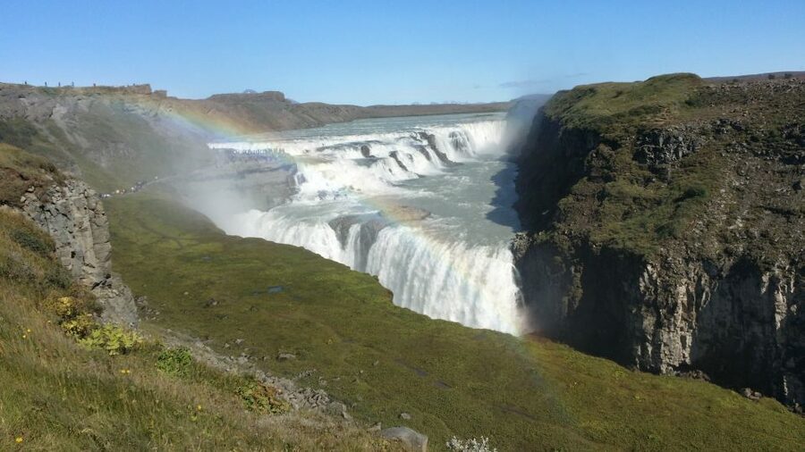 Reykjavik: Golden Circle & Langjökull Glacier on a Jeep - Faxi waterfall: a smaller stop that works as a cool-down