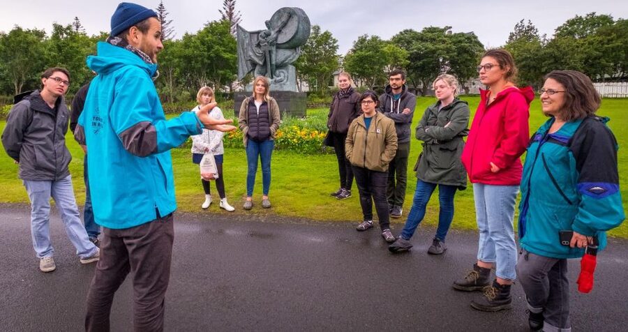 Reykjavik: Guided Folklore Walking Tour - Catholic Cathedral and Reykjavik’s layered identity
