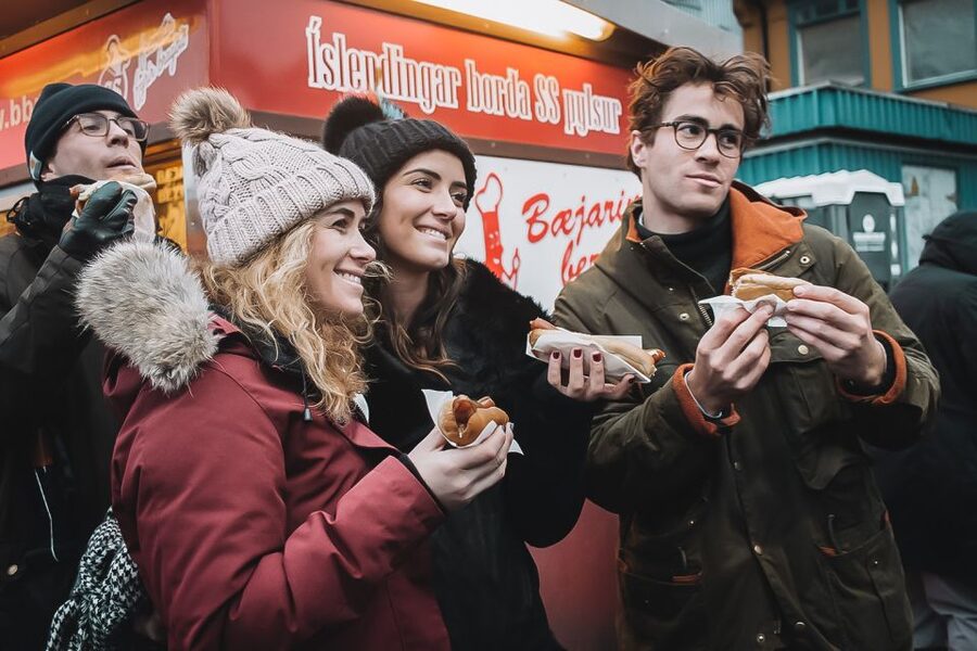 Reykjavik: Guided Foodie Walking Tour with 6 Tastings - Meeting at Harpa and getting oriented fast on foot