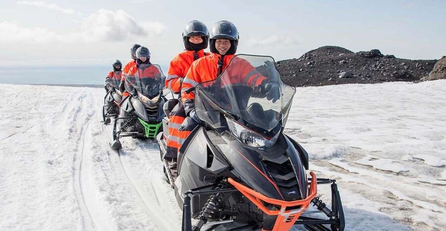 Reykjavik: Iceland South Coast & Glacier Snowmobile Tour - From BSI Bus Terminal to the Adventure Ground, the drive is part of the day