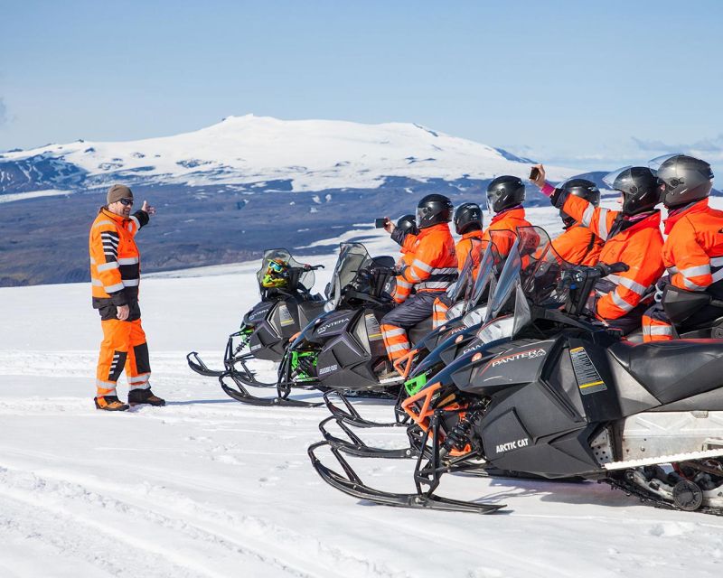 Reykjavik: Iceland South Coast & Glacier Snowmobile Tour - Lunch and the real food gap on a 10-hour day