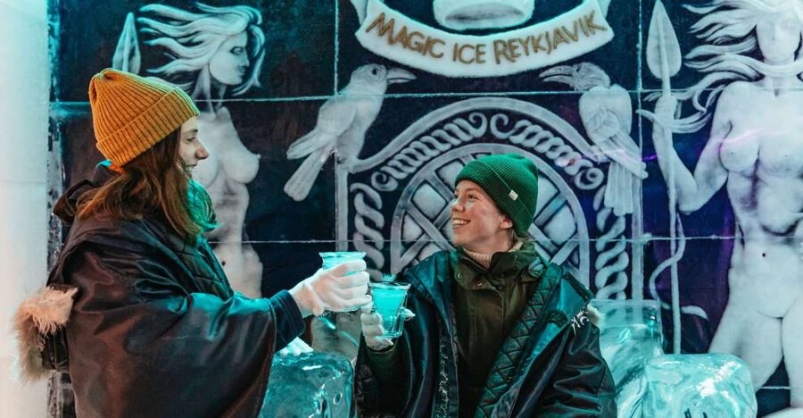 Reykjavik: Magic Ice Bar Entrance and Welcome Drink - Ice sculptures, staff energy, and phone-photo help