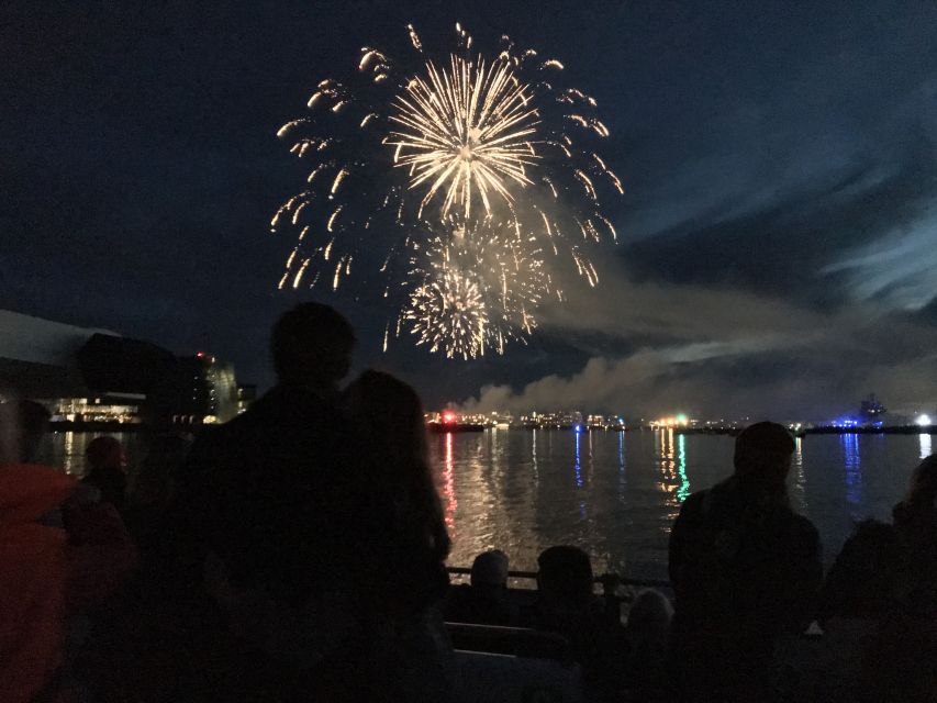 Reykjavik: New Year's Eve Fireworks Cruise - The 11 pm departure: what the cruise schedule feels like