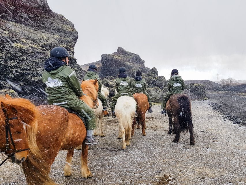 Reykjavik: Red Lava Horse Riding Tour - Entering Iceland’s Red Lava Country on Icelandic Horses