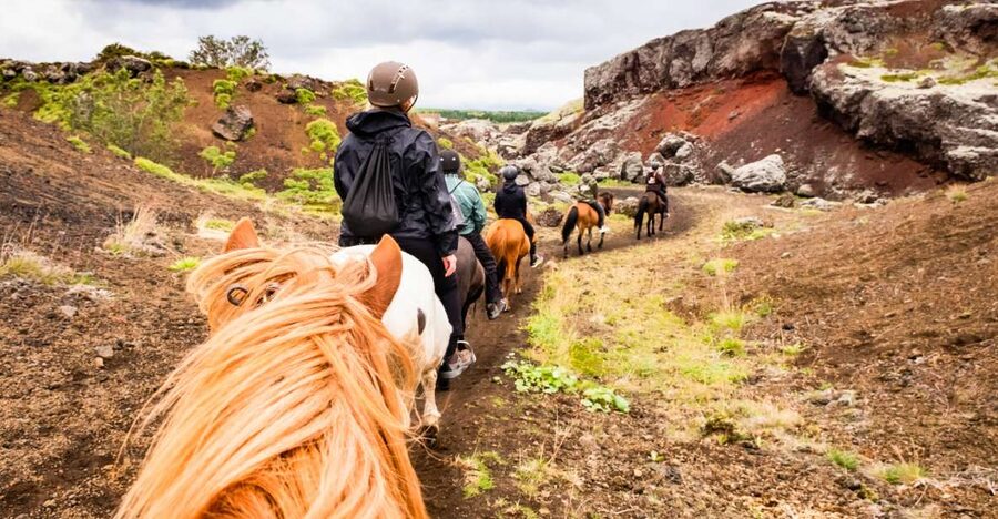 Reykjavik: Red Lava Horse Riding Tour - The Ride Itself: Redhills, Rauðarvatn, and the 5 to 7 Kilometer Route